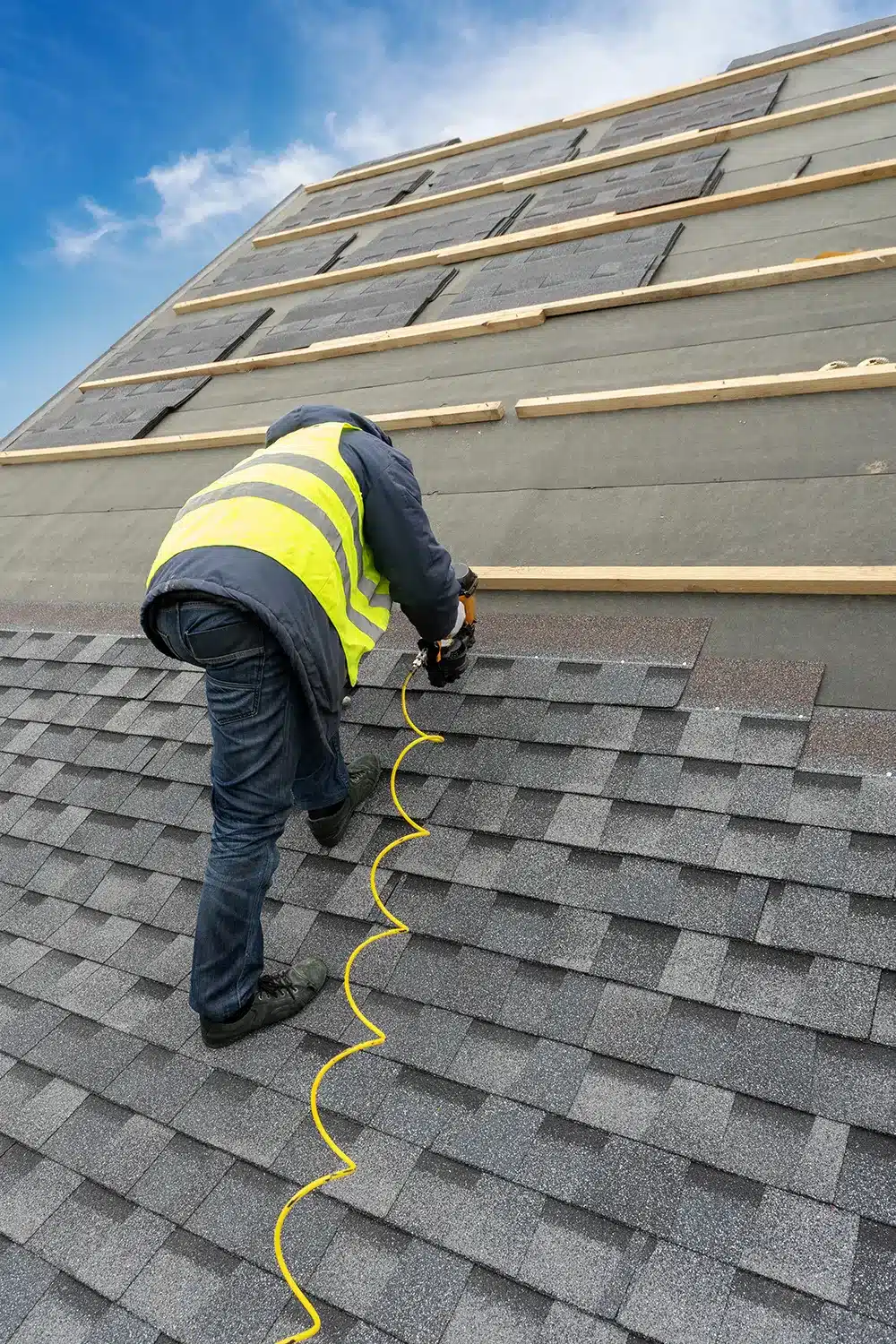 shingle roof installation 003